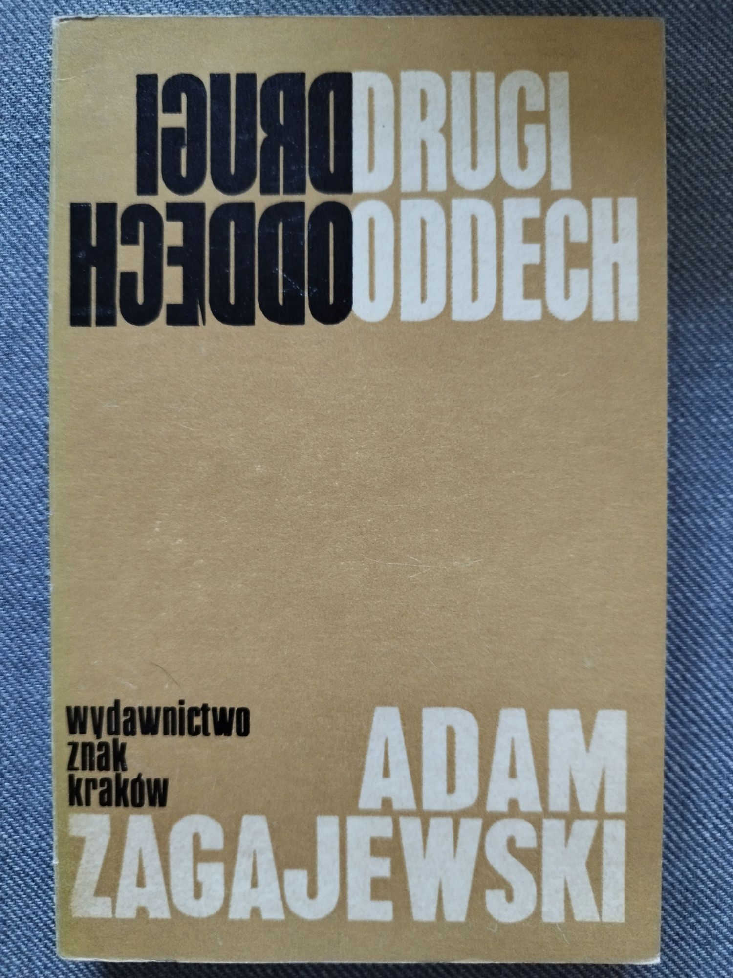 Adam Zagajewski Drugi oddech