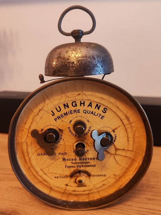 Relógio despertador antigo Junghans 30/40