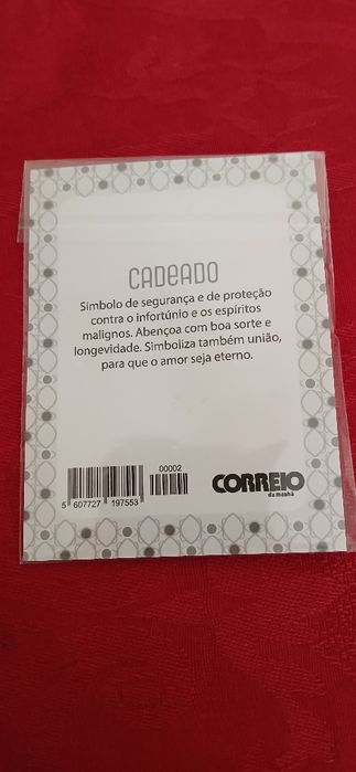 Cadeado do Correio Manhã, novo
