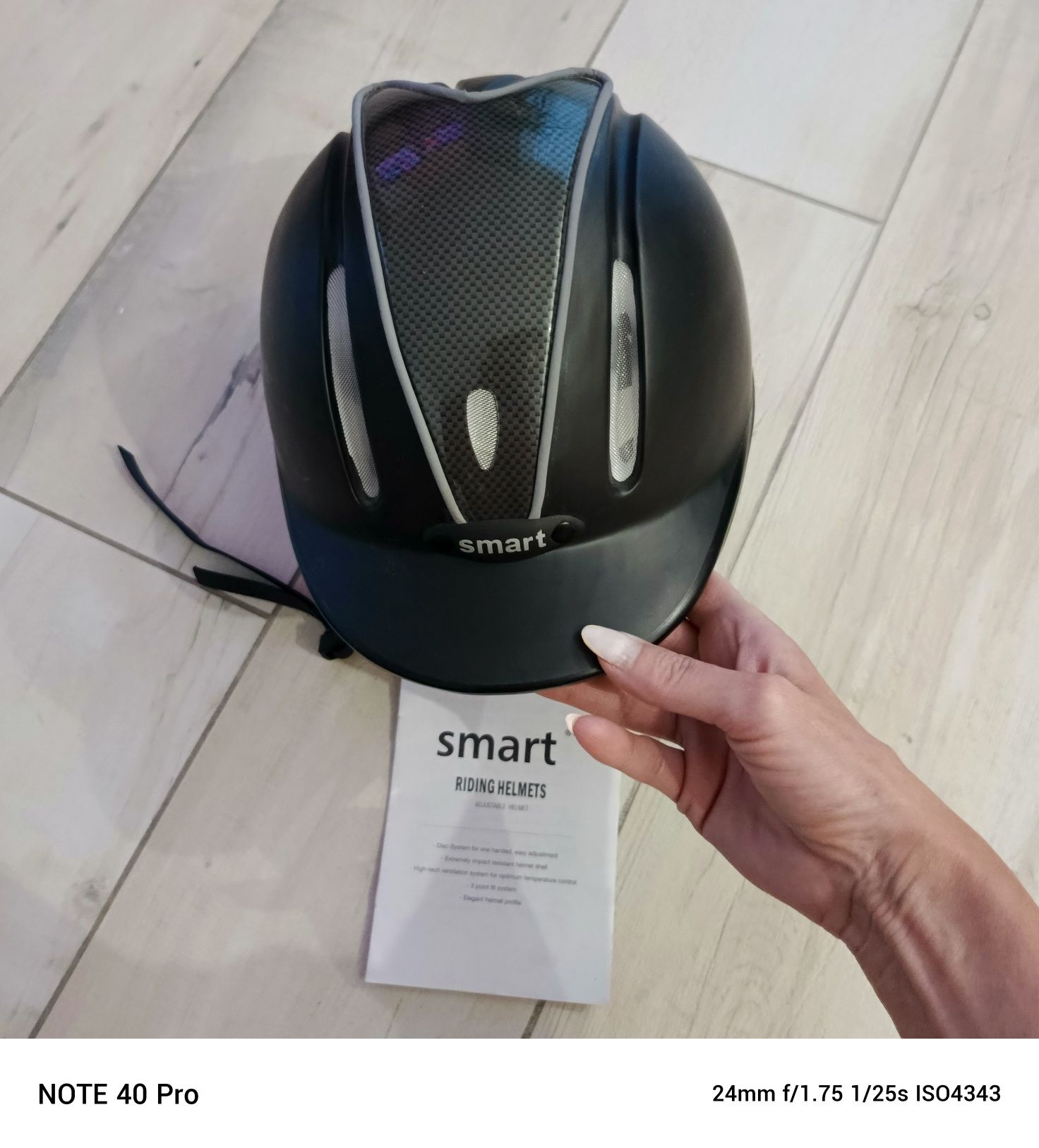 Kask jeździecki Smart