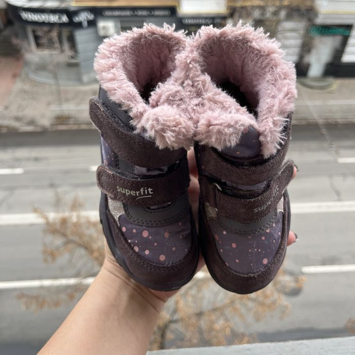 Термо ботинки зимние суперфит superfit 23 размер стелька 15 ,2 см