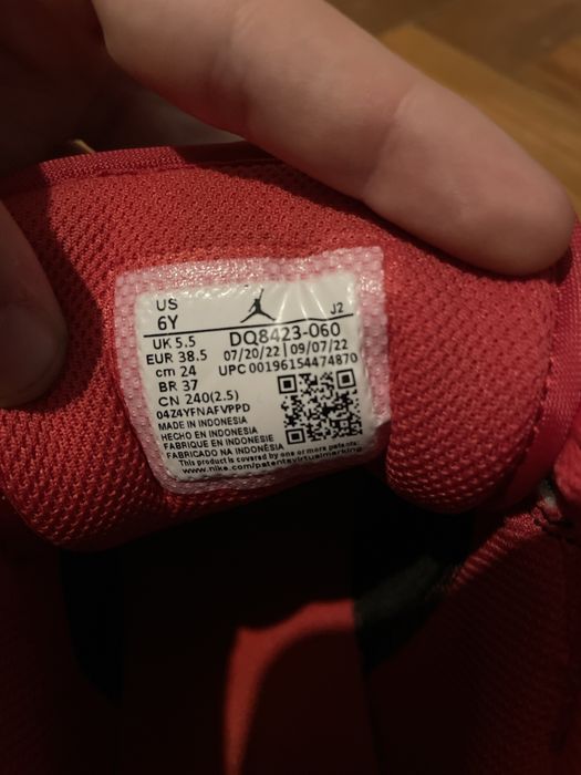 Air Jordan 1 Nike.. 38.5