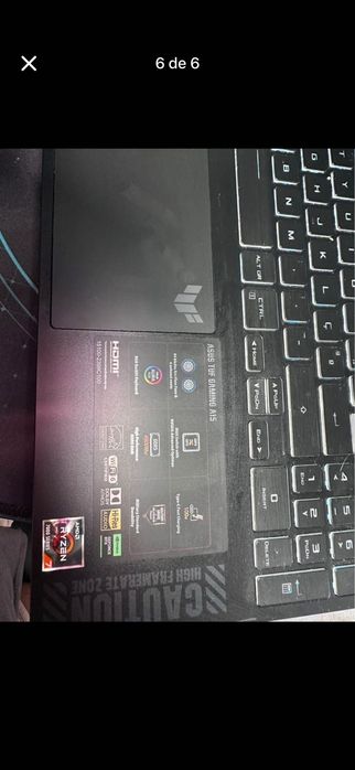 Computador portátil Gaming!! Tuf gaming a15