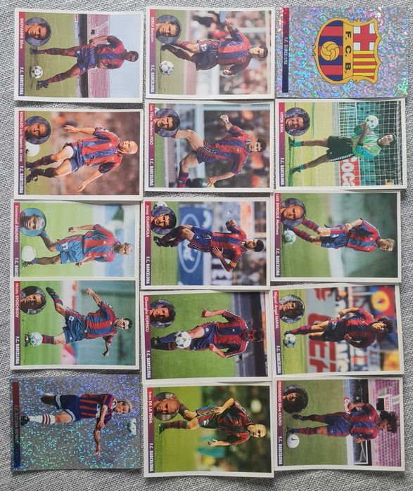 Coleção de cromos da panini, Equipas da Europa