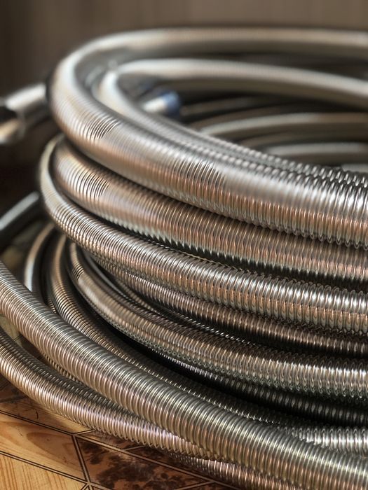 Гофра из нержавейки/ выхлоп для генератора/гофра для генератора