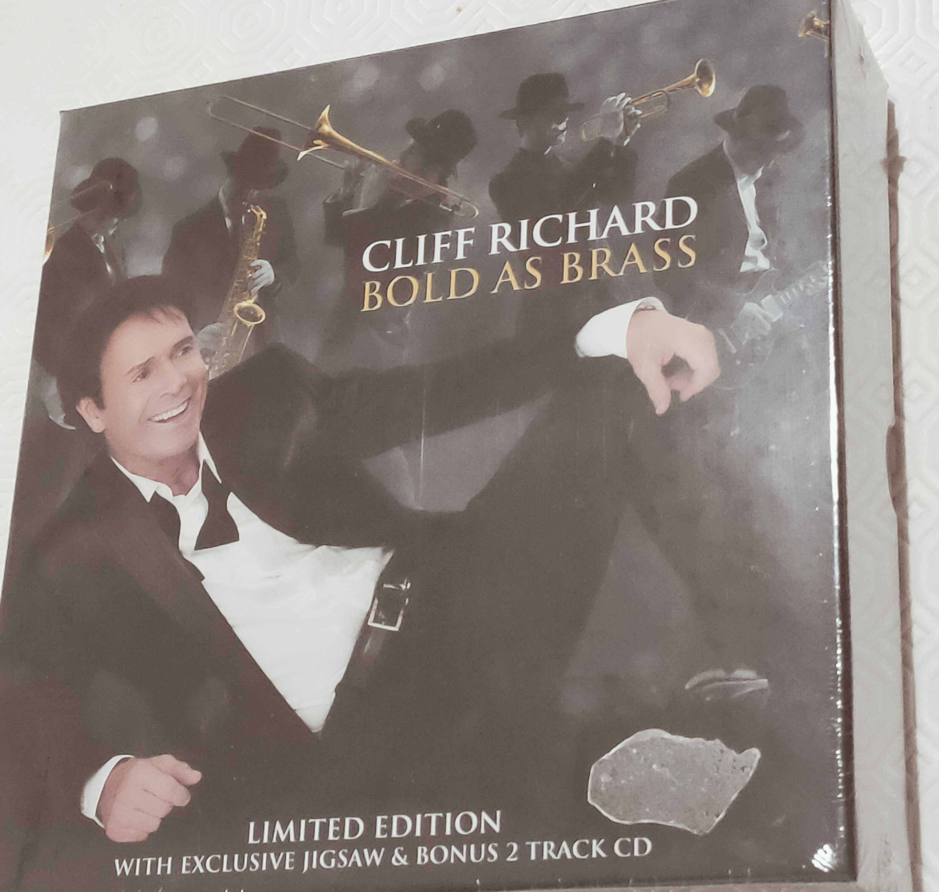 CD duplo novo Cliff Richard Bold as Brass Limited edition
