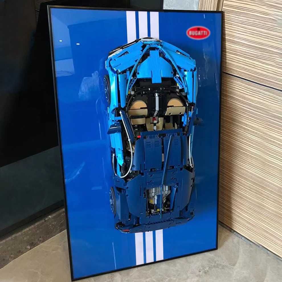 Rama / Ramka do ekspozycji ściennej LEGO Bugatti Chiron 42083