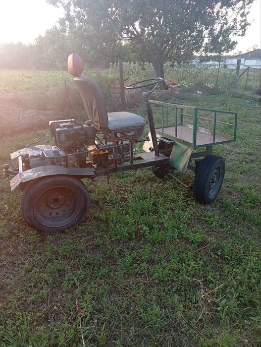 Мінітрактор саморобний