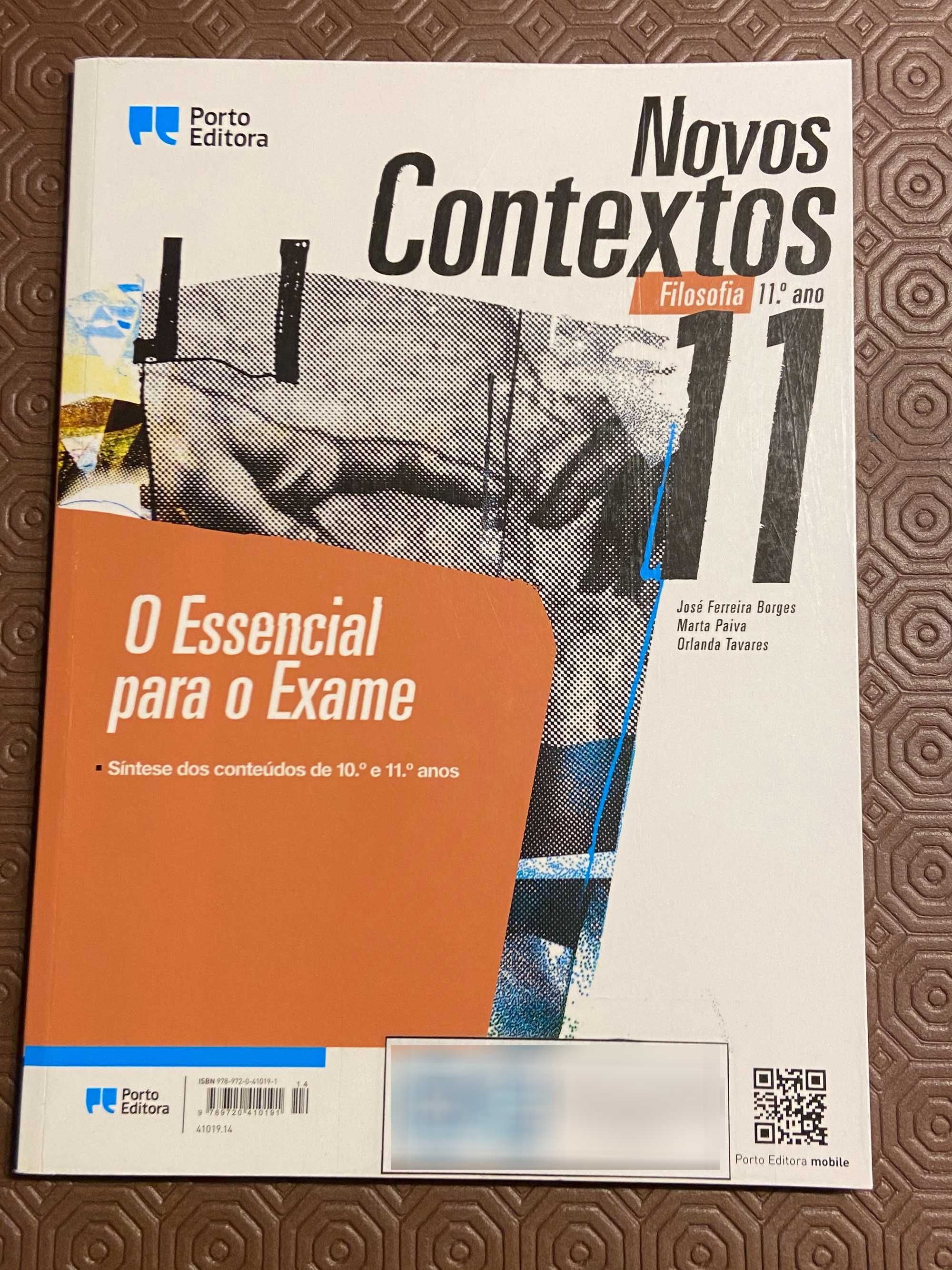 "Novos Contextos 11" - Filosofia - 11º Ano