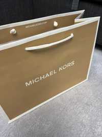 Michael Kors torba papierowa duża prezentowa po zakupach