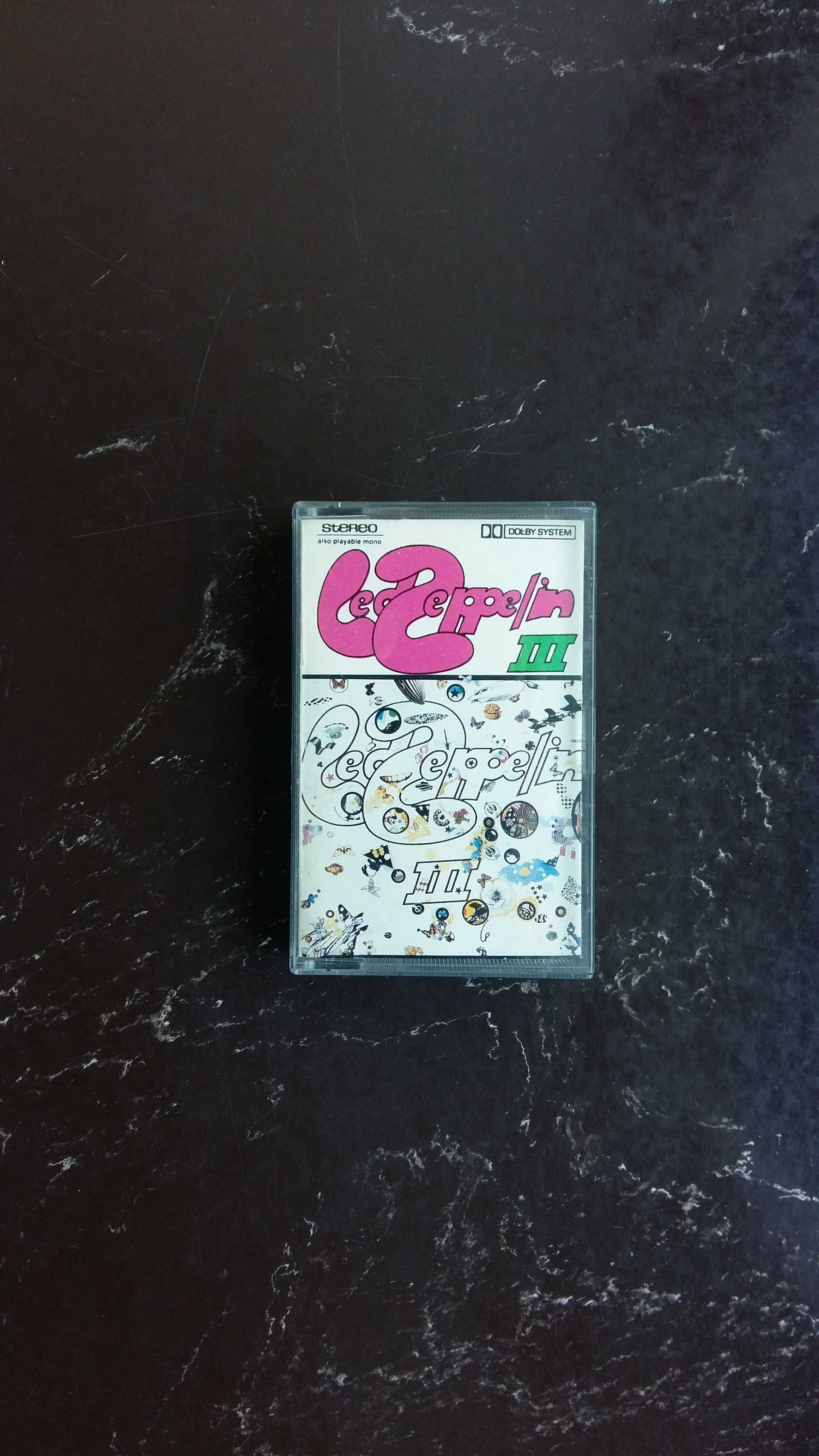 Kaseta magnetofonowa Led Zeppelin- III ,Wyd. Atlantic 1970r.