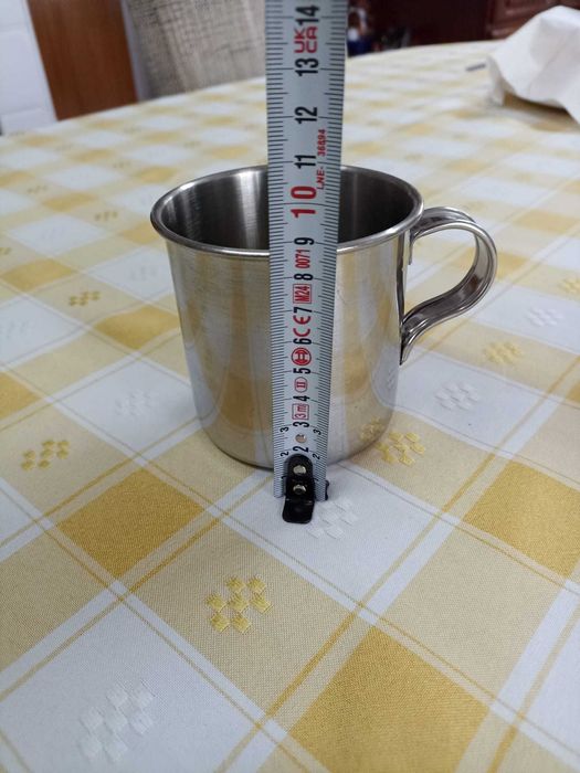 Três Pucaros Aço Inox