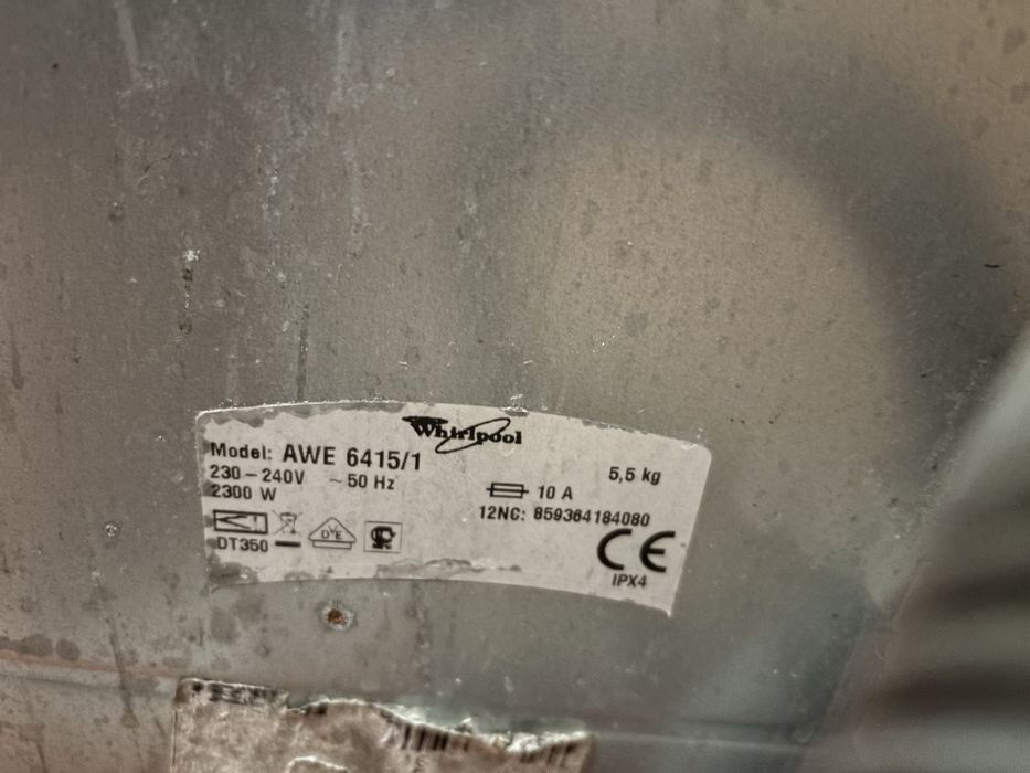 Пральна машина Whirlpool (AWE 6415/1) на відновлення/розбірку