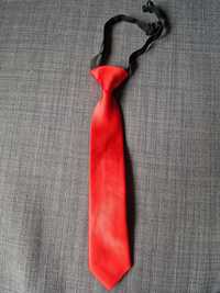 Czerwony krawat chłopięcy firmy H&M