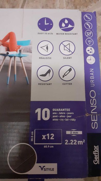 3m2 Panele Winylowe Ścienne Gerflor Senso Urban, 16 Sztuk