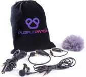 Zestaw mikrofonu przypinanego do klapy Purple Panda  OLX Shipping