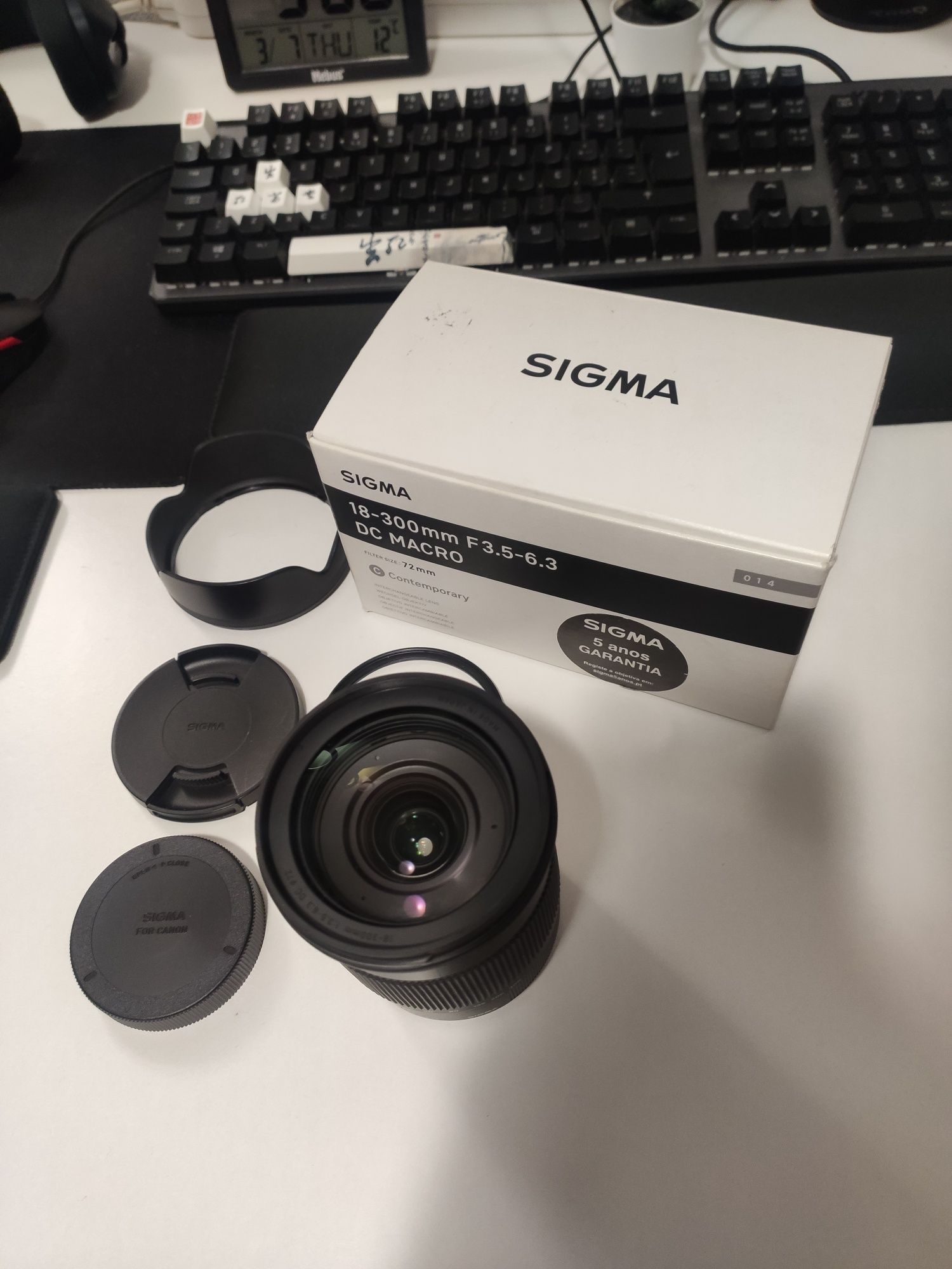Sigma 18 300 DC OS HSM p/ Canon Lente - Objetiva