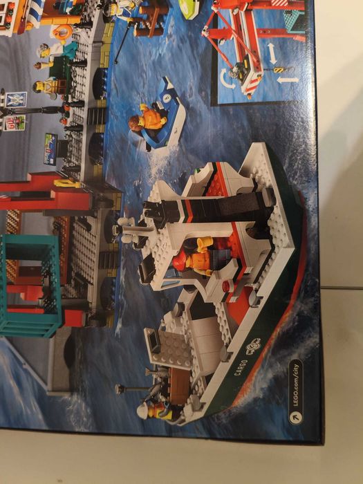 Lego 60422 Nadmorski port ze statkiem towarowym Nowy zestaw
