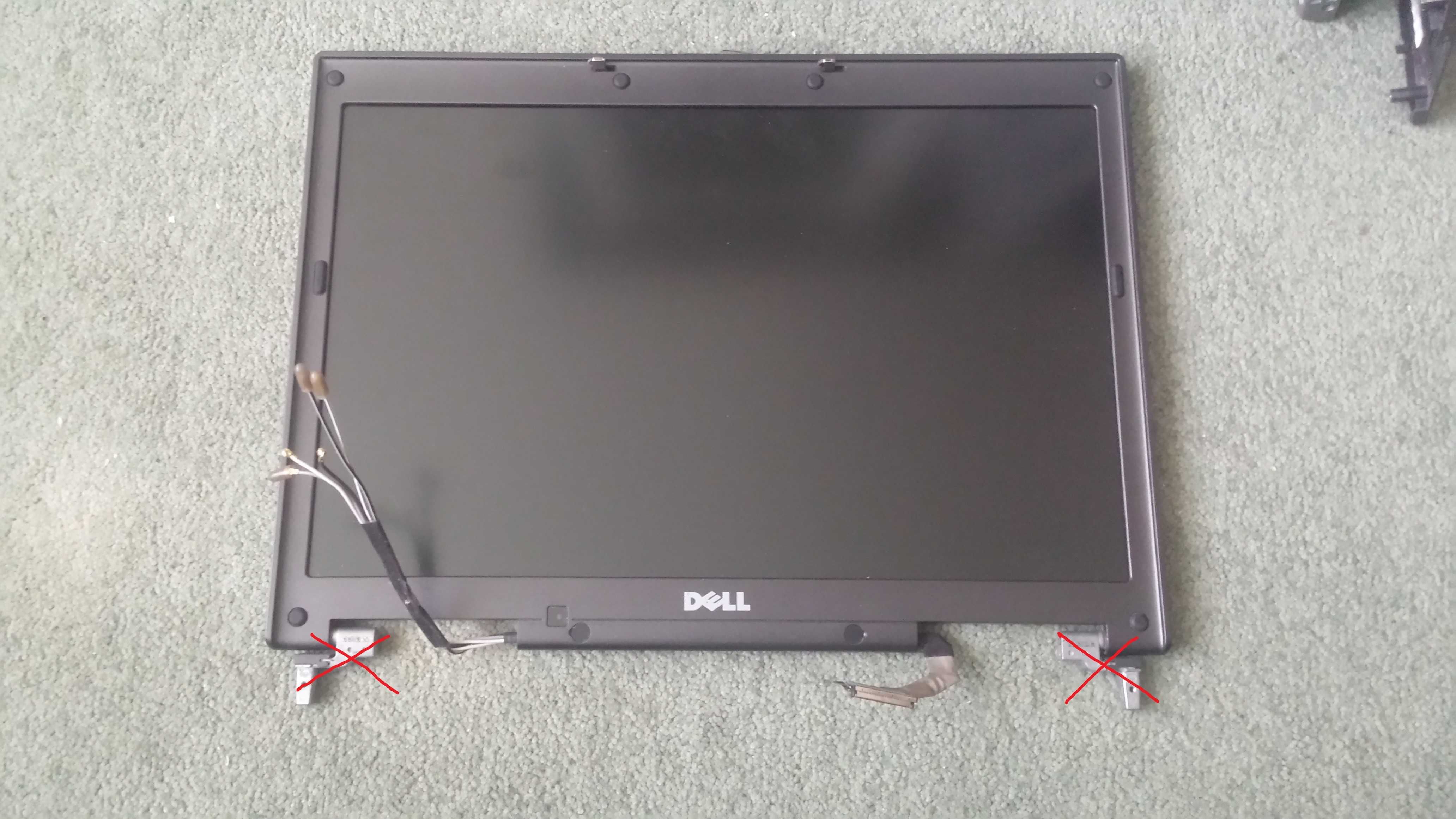 Dell Latitude D820 uszkodzony na części