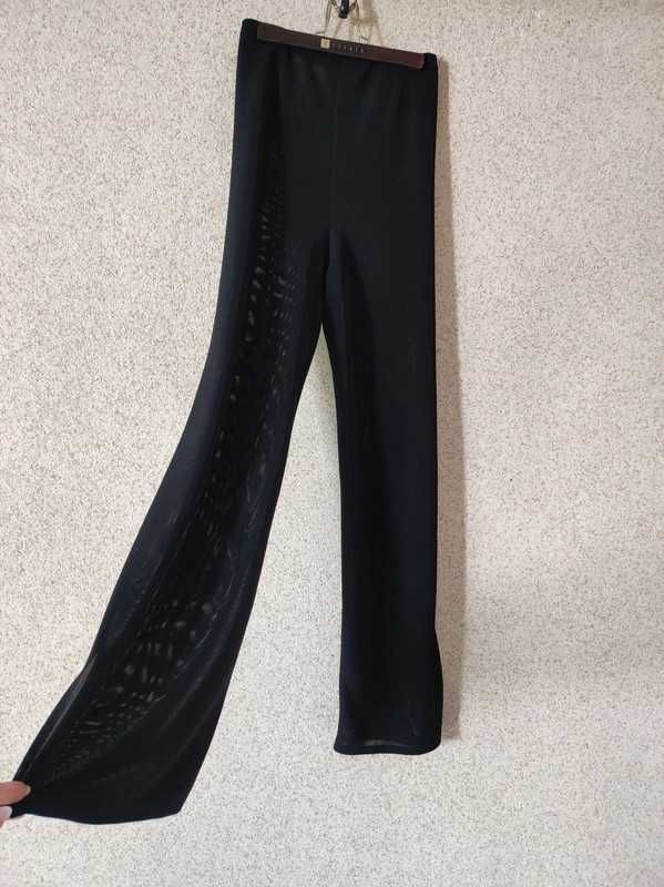 szerokie spodnie z szerokimi nogawkami lejące dzwony kuloty eleganckie