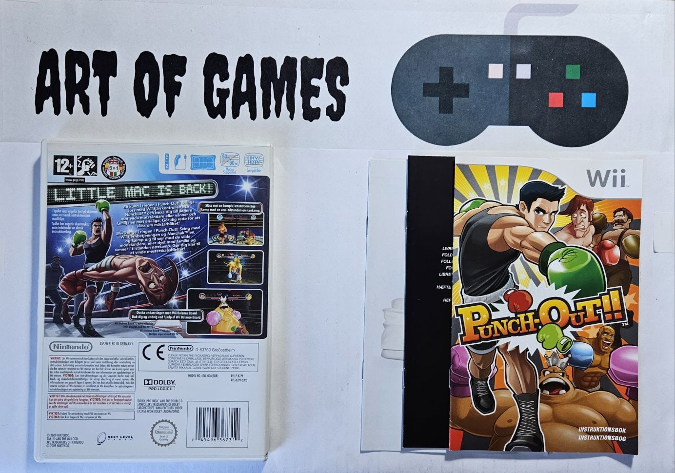 Punch Out Nintendo Wii Komplet PunchOut
