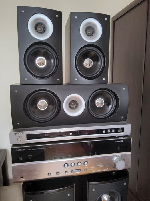 Sprzedam kino domowe Yamaha Rx-v467 + głośniki VK7830