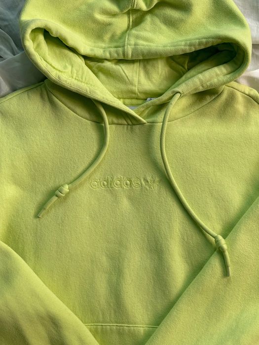 Світло зелене худі adidas