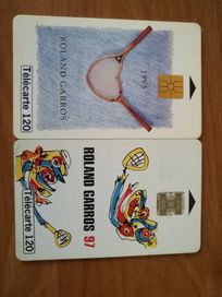 2 karty telefoniczne Francja Roland Garros