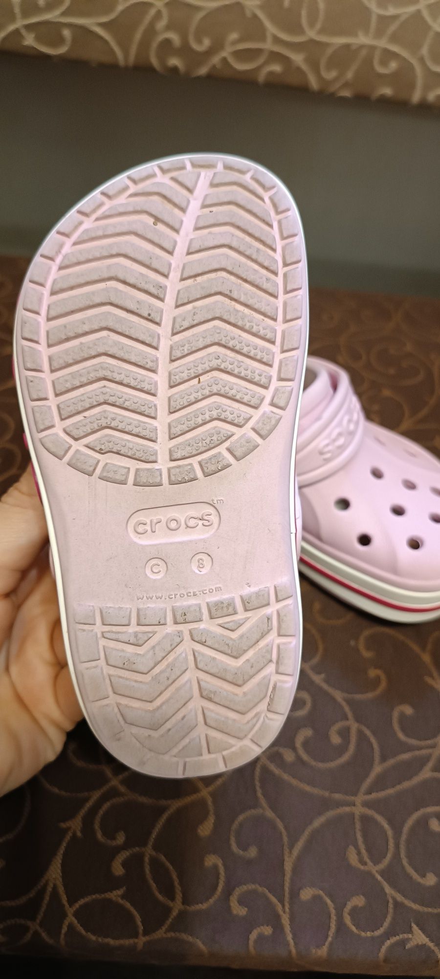 Crocs на девочку длинна стопы 15 см. (2-3 года)