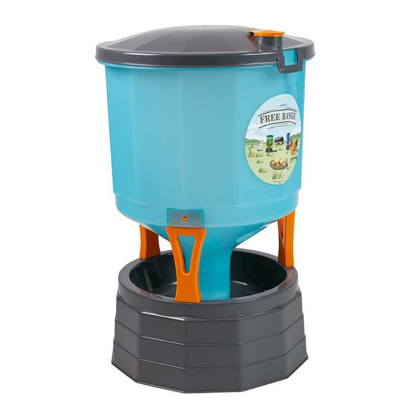 Bebedouro/ comedouro Silo Free-Range 35L/45L, 4 unid.
