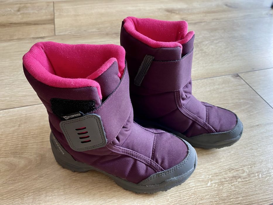 Buty turystyczne śniegowce Quechua  Essensole  rozm. 32