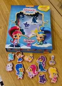 Shimmer i Shine Przyczep figurkę, książka, figurki