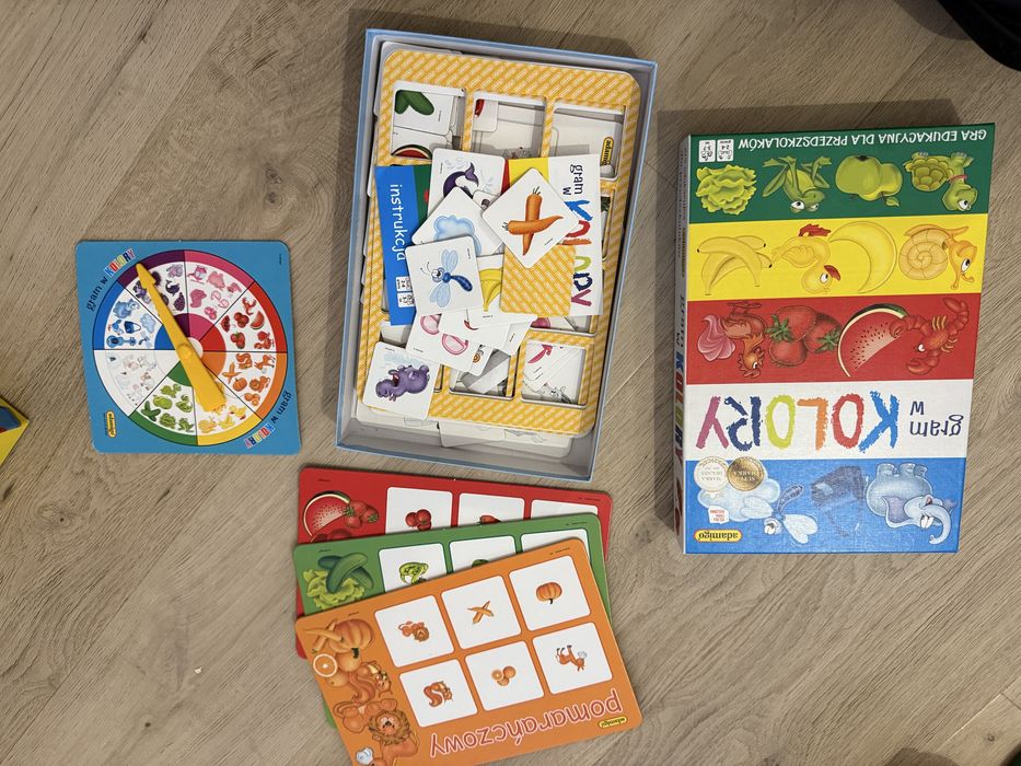 Кольори. Гра на вивчення кольорів