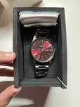 Nixon Watch Sentry SS Gunmetal / Deep Burgundy