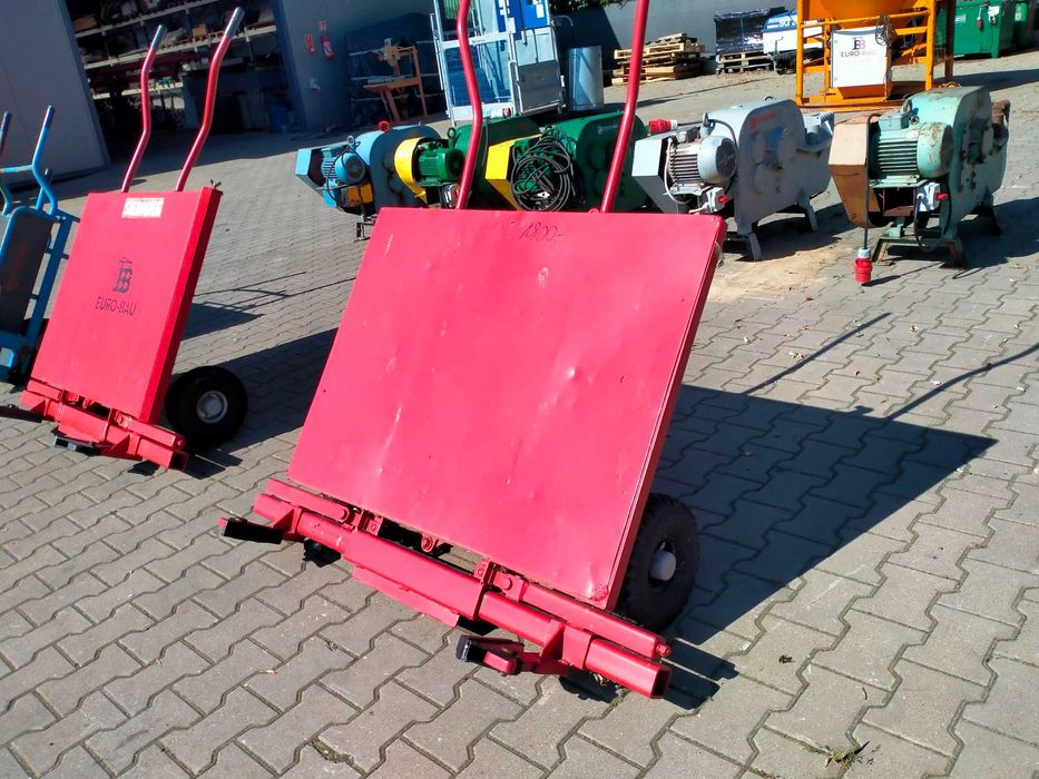 Wózek transporter brukarski kostki brukowej