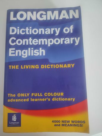 Dictionary of Contemporary English. The living dictionary. Full colour