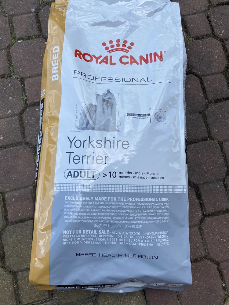 Karma royalcanin yorkshire adult 15 kg