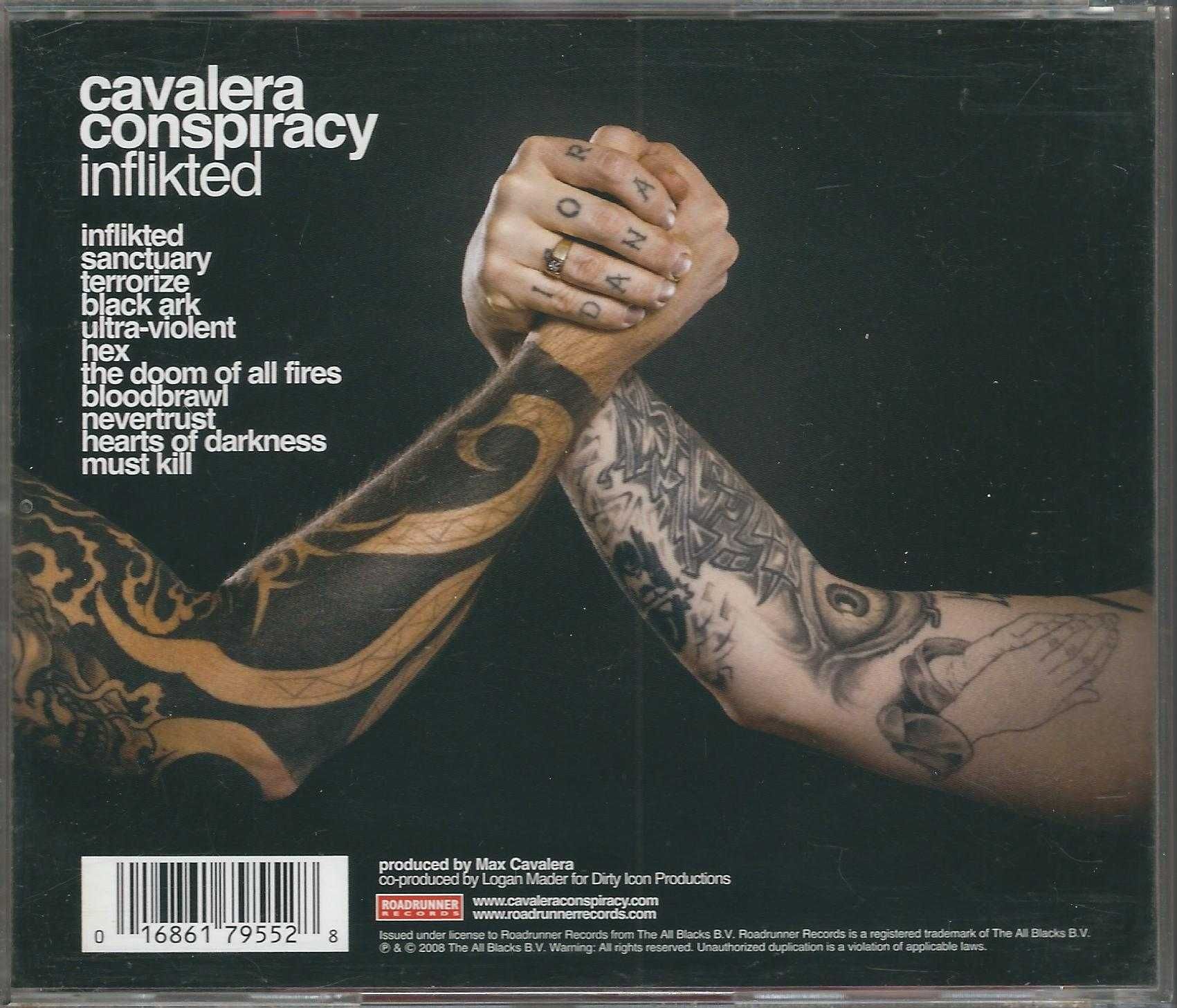 CD Cavalera Conspiracy - Inflikted (2008) (Roadrunner Records)