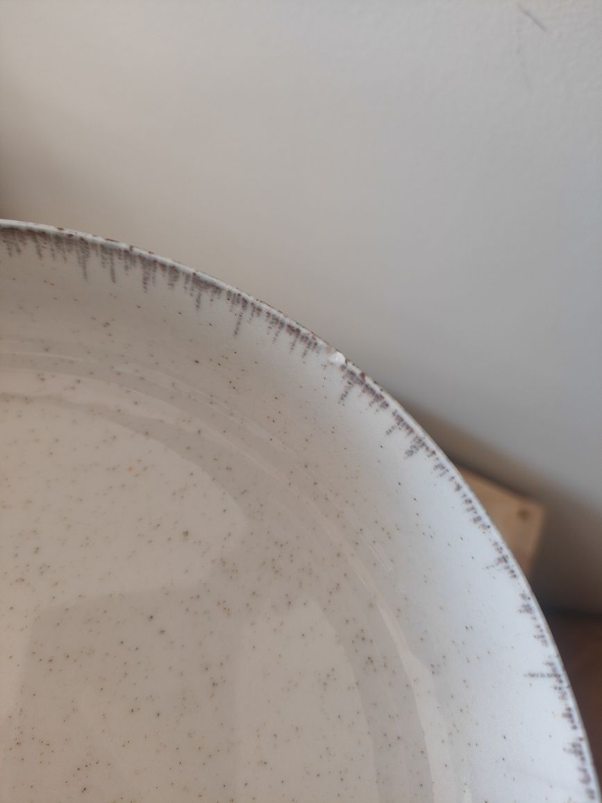 Porcelanowe miski głębokie talerze Zara home