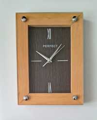 Zegar ścienny drewniany sprawny