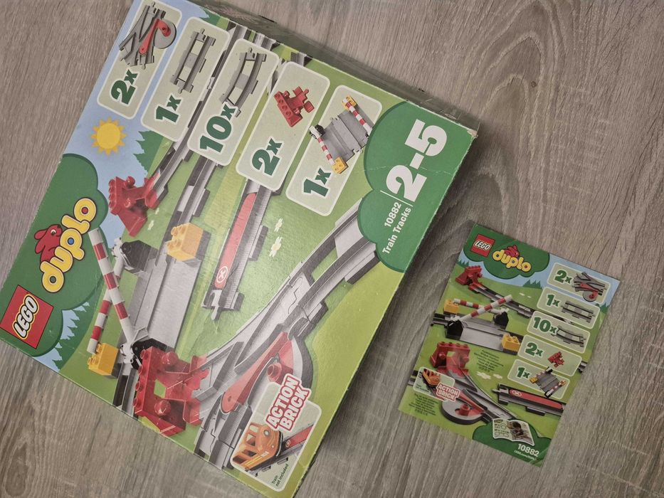 Klocki LEGO Duplo 10882 Tory kolejowe - komplet BOX
