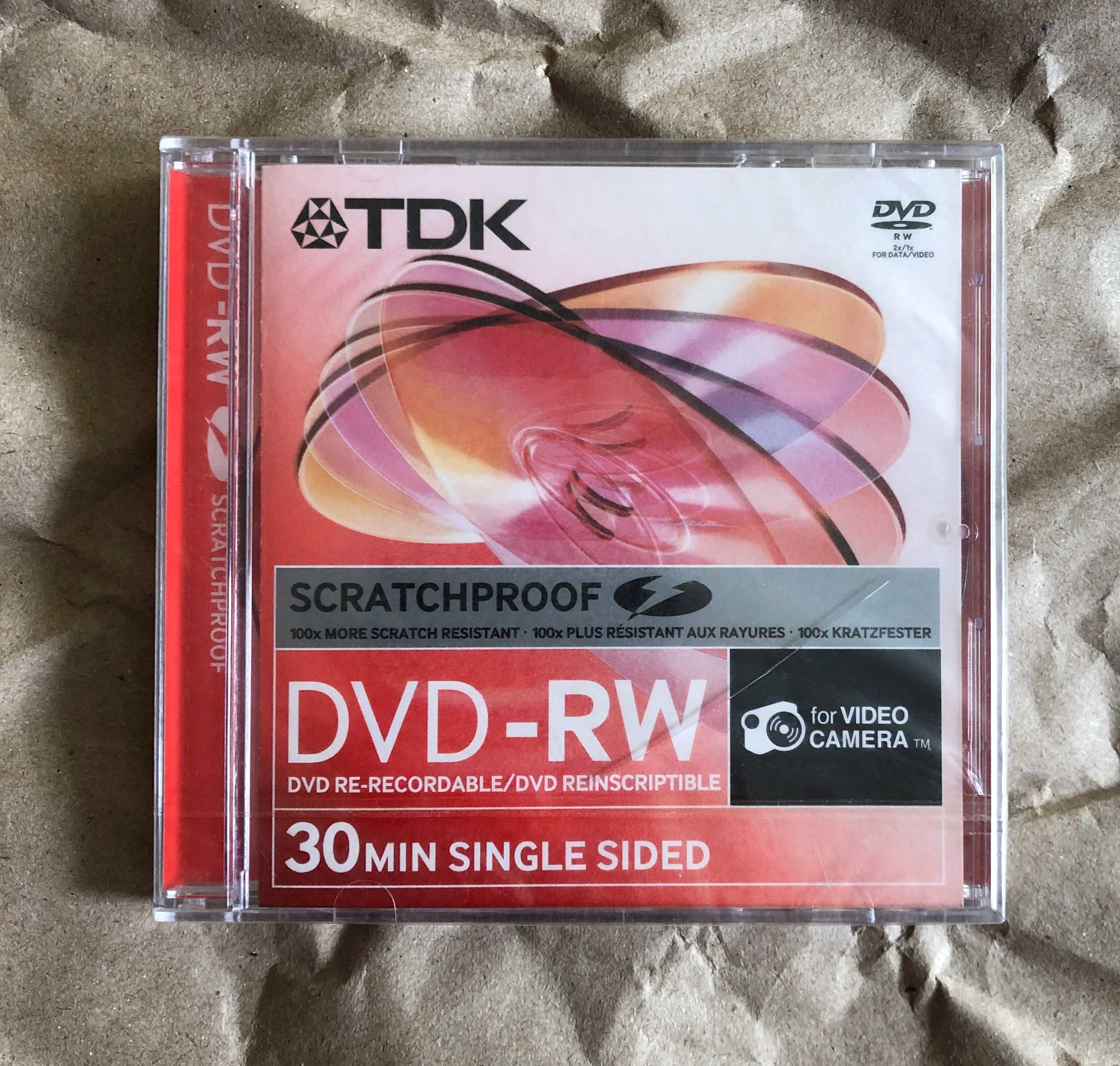 Диск, TDK DVD - RW