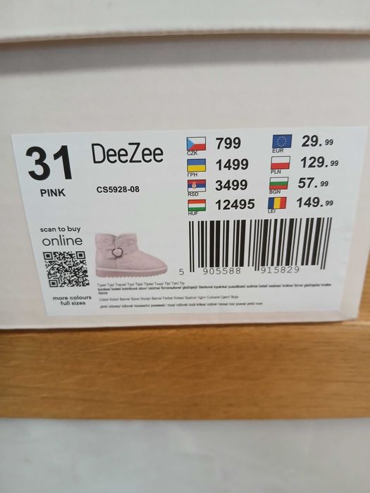 Botki śniegowce jak nowe 31