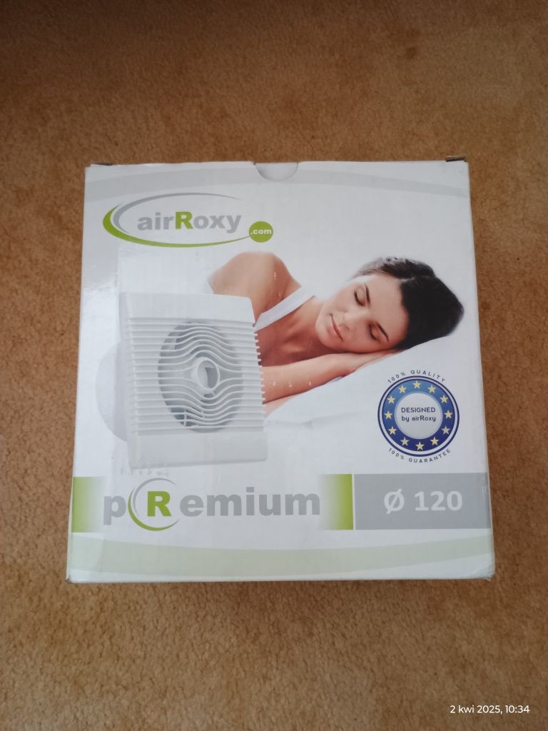 Wentylator łazienkowy AIRROXY Premium 120