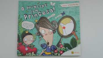 livro: "O príncipe sem princesa", novo, para crianças de 8 a 11 anos