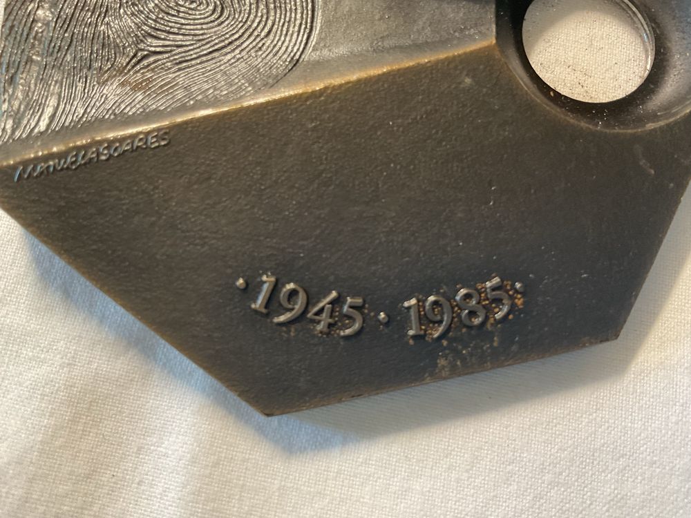Rara medalha dos 40 anos da Policia Judiciária, 1985, numerada