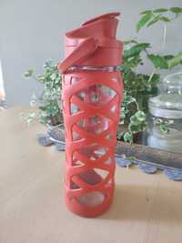 Eko butelka Lifefactory szklana w silikonie