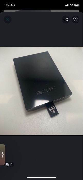 Oryginalny dysk 500 GB do konsoli Xbox 360 X360 Slim S Slim E HDD