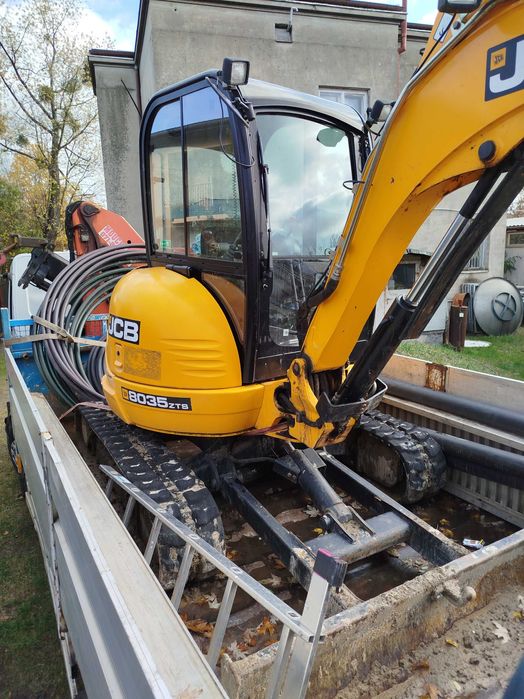 JCB 8035 zts mało używana 8030
