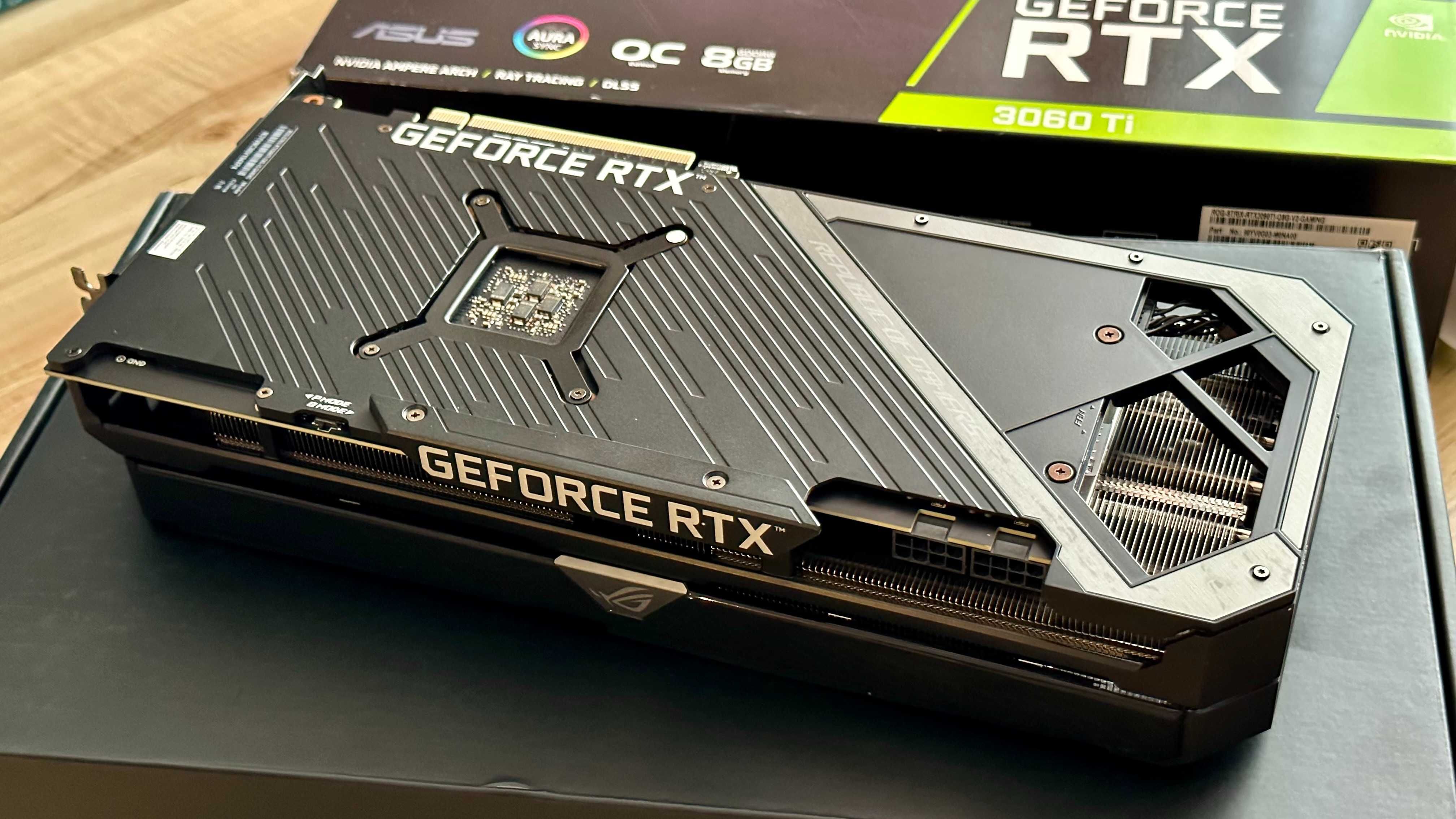 Karta graficzna ASUS GeForce RTX 3060Ti ROG STRIX V2 8GB OC Gaming